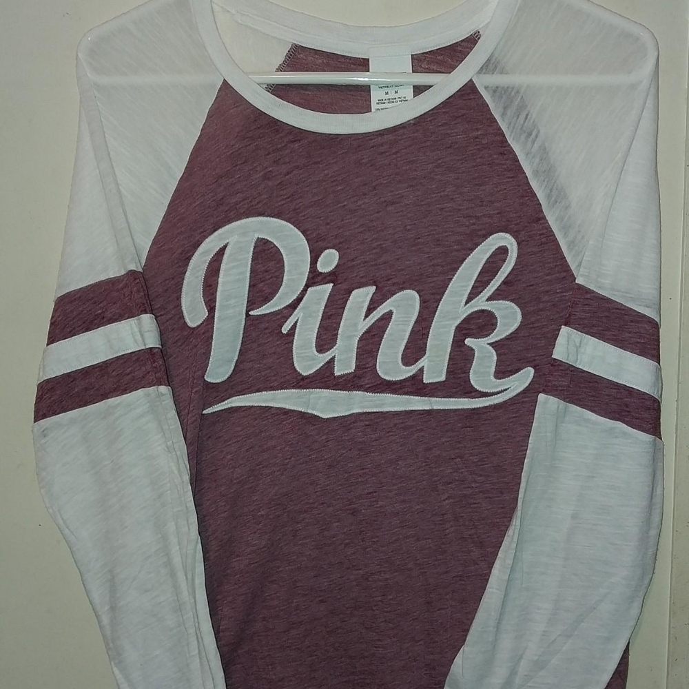 Victoria Secret Pink shirt sz med.NWOT